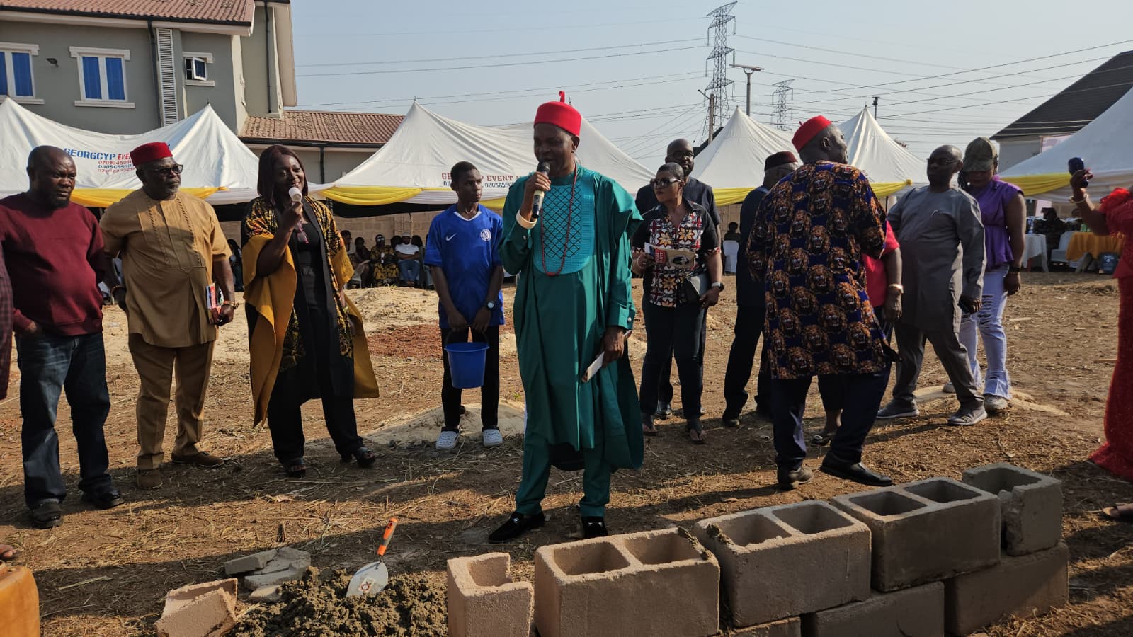 EnuguUSA Building Project Groundbreaking Ceremony